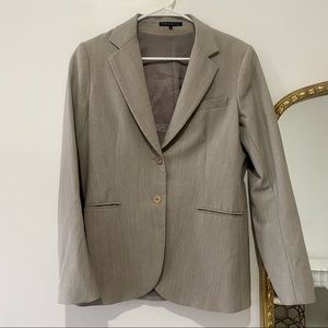 THEORY Grey Suit Jacket size 10